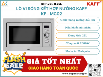 Lò vi sóng kết hợp nướng KAFF KF - MC02 - Made in Malaysiad